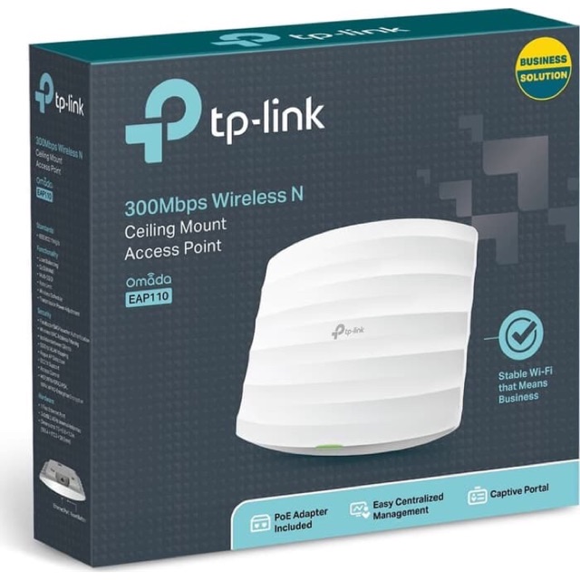 TP-LINK EAP110 300Mbps Wireless N Ceiling Mount Access Point