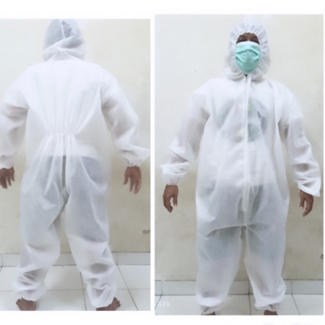 baju apd / hazmat / baju pelindung dokter