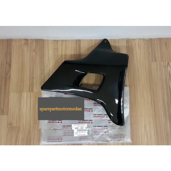 Cover Tangki Samping Kanan/Kiri Ninja S Lama Original Kawasaki 36001-1586-E3 & 36001-1587-E3