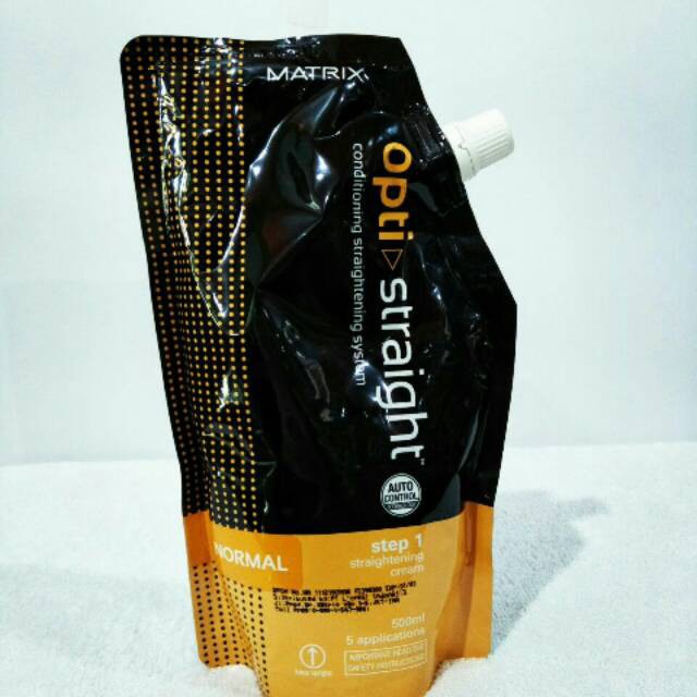 Matrix Opti Straight Normal (ORI) 500ml pelurus rambut