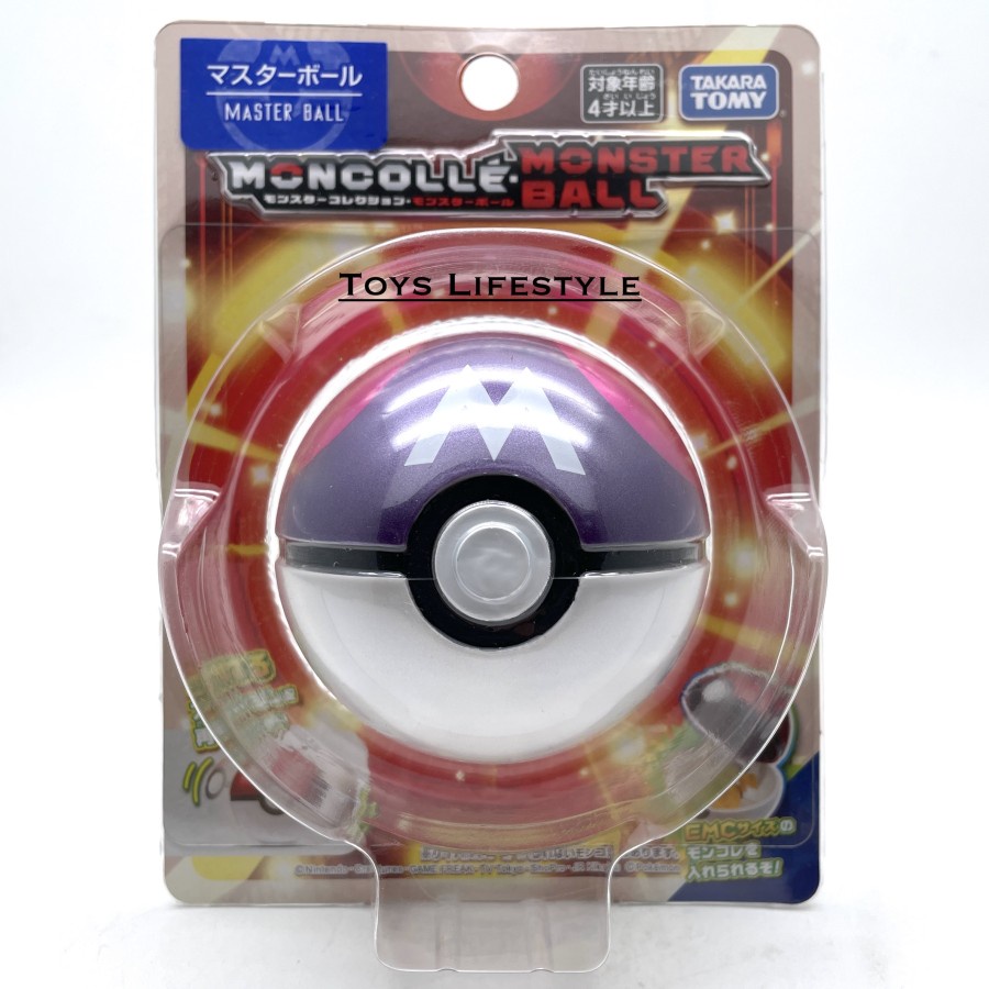 Mainan Pajangan Original Takara Tomy Moncolle Poke Ball