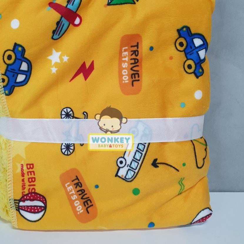 ✷ Selimut Bayi Double Fleece Tanpa Topi / Selimut Bulu / Selimut Anak Kolaco / Baby Of Mine / Cart F
