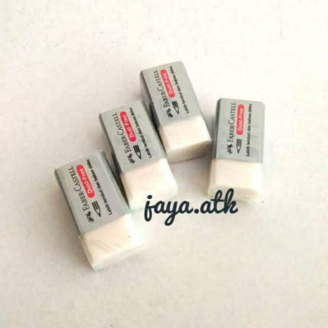 PENGHAPUS FABER CASTELL PUTIH KECIL PENGHAPUS PENSIL STIP ERASER FABER CASTEL