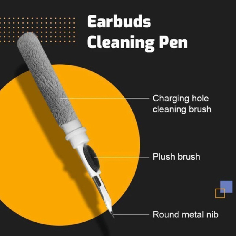 Bt Pulpen Pembersih Earphone Serbaguna Dengan Sikat Lembut Untuk1.2/pro /3