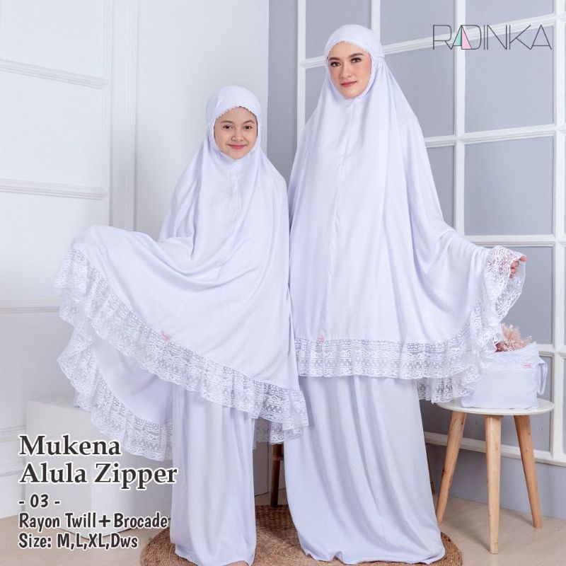 Radinka Mukena Dewasa size Jumbo