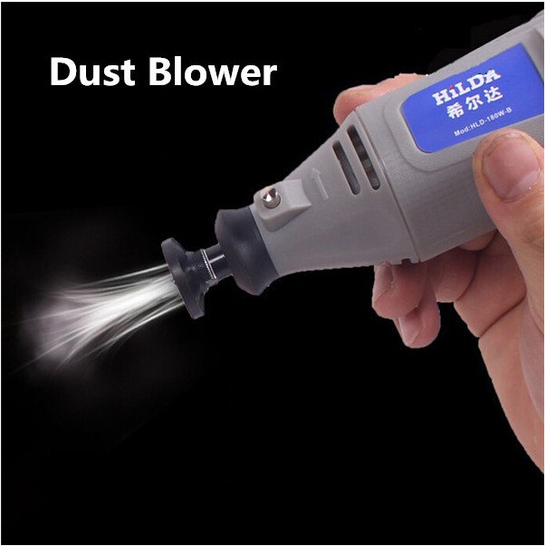 Dust Blower Kipas Kecil Ujung Dremel Mini Grinder Pembersih Mesin Bor