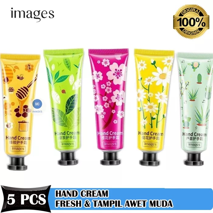 BEAUTY JAYA - BISA COD - HAND CREAM PROMO ISI 5 BOTOL IMAGES  / LOTION MENGHALUSKAN KULIT KERING