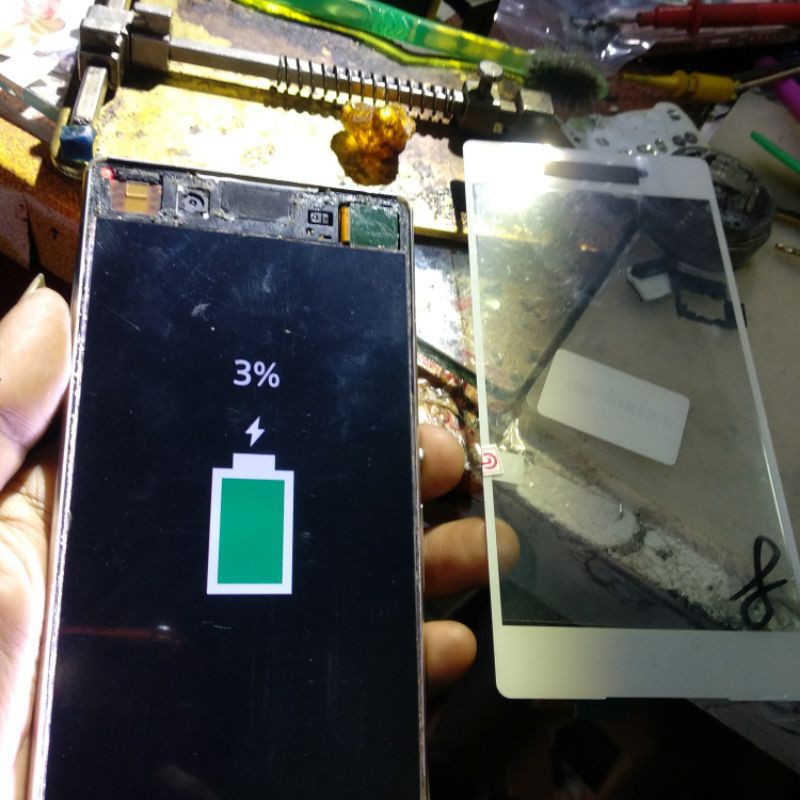 LCD only Sony Z3+/Z4 big sudah dipisah tinggal naik tc original