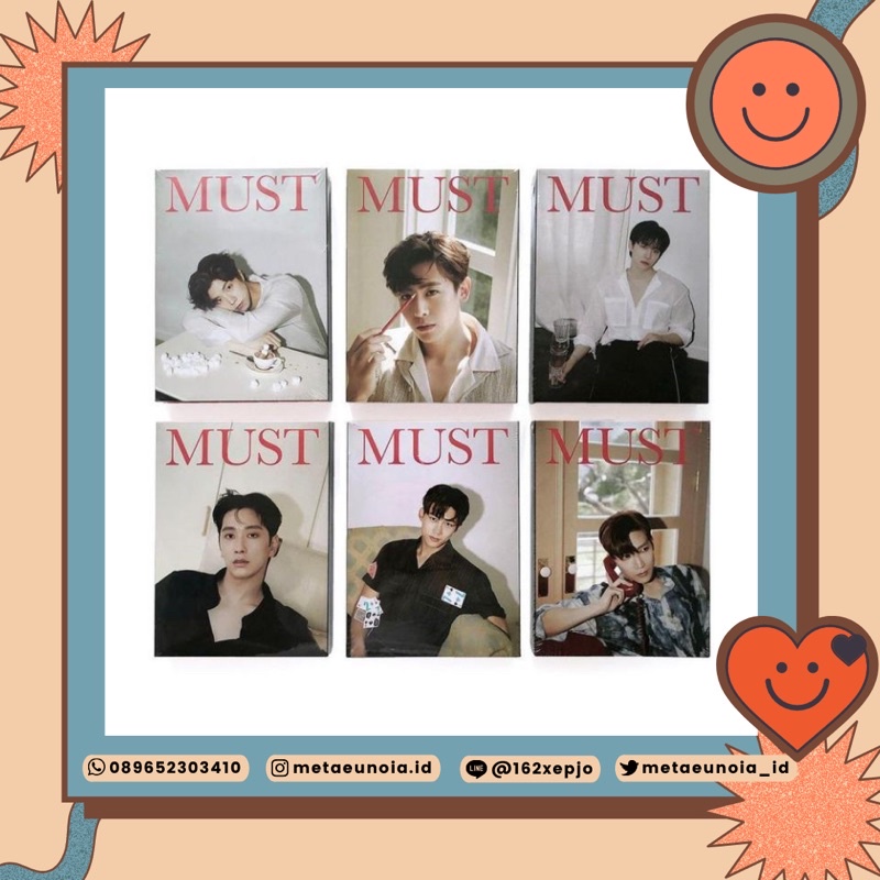 2PM 7TH ALBUM - MUST [LIMITED EDITION] (RANDOM)