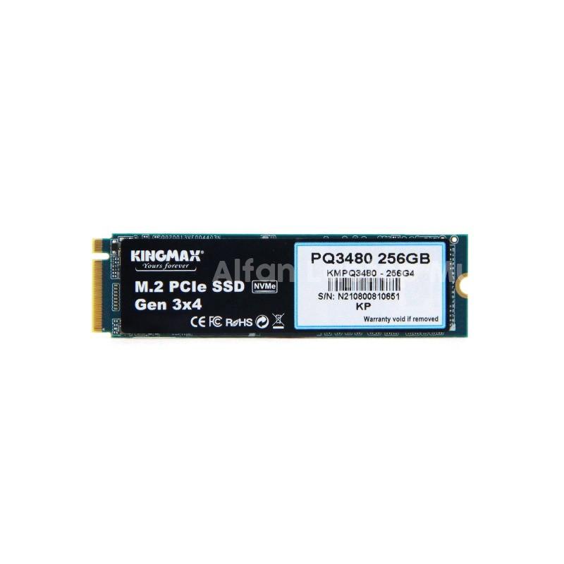 SSD M.2 NVMe KINGMAX 256GB PCIe Gen 3x4 Loose Pack Garansi 3 Tahun