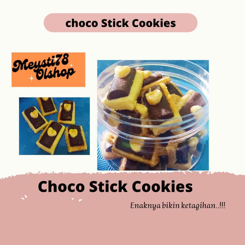 

choco stick cookies