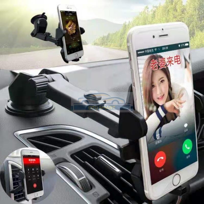 Holder HP Mobil / Holder Hp Motor Suction Cup Car Holder For Smartphone