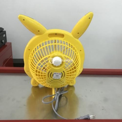 Welhome Kipas Angin Karakter PIKACHU WH-150P - Kipas Duduk 8 inch