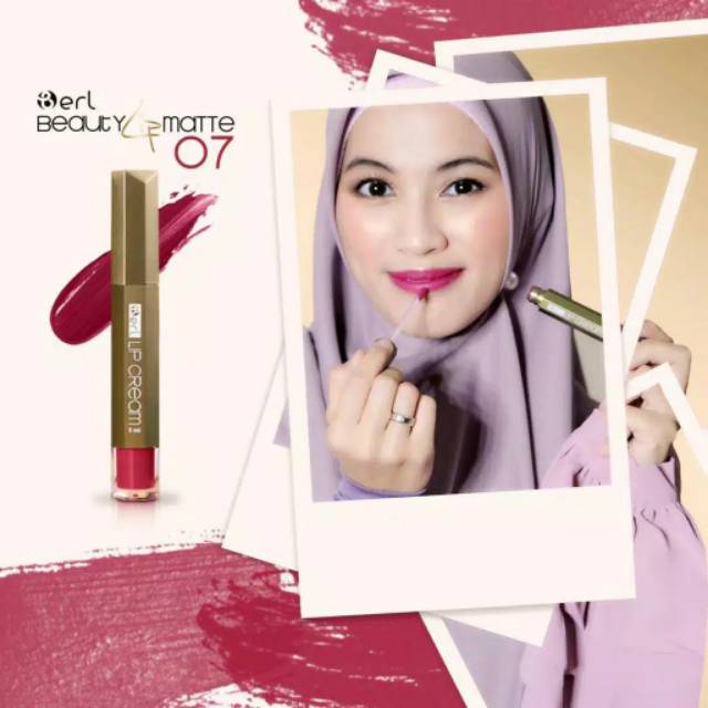 BERL LIPMATTE Lipcream MATTE HALAL BPOM SEHAT dan AMAN IBU HAMIL DAN MENYUSUI BIBIR CANTIK MERONA