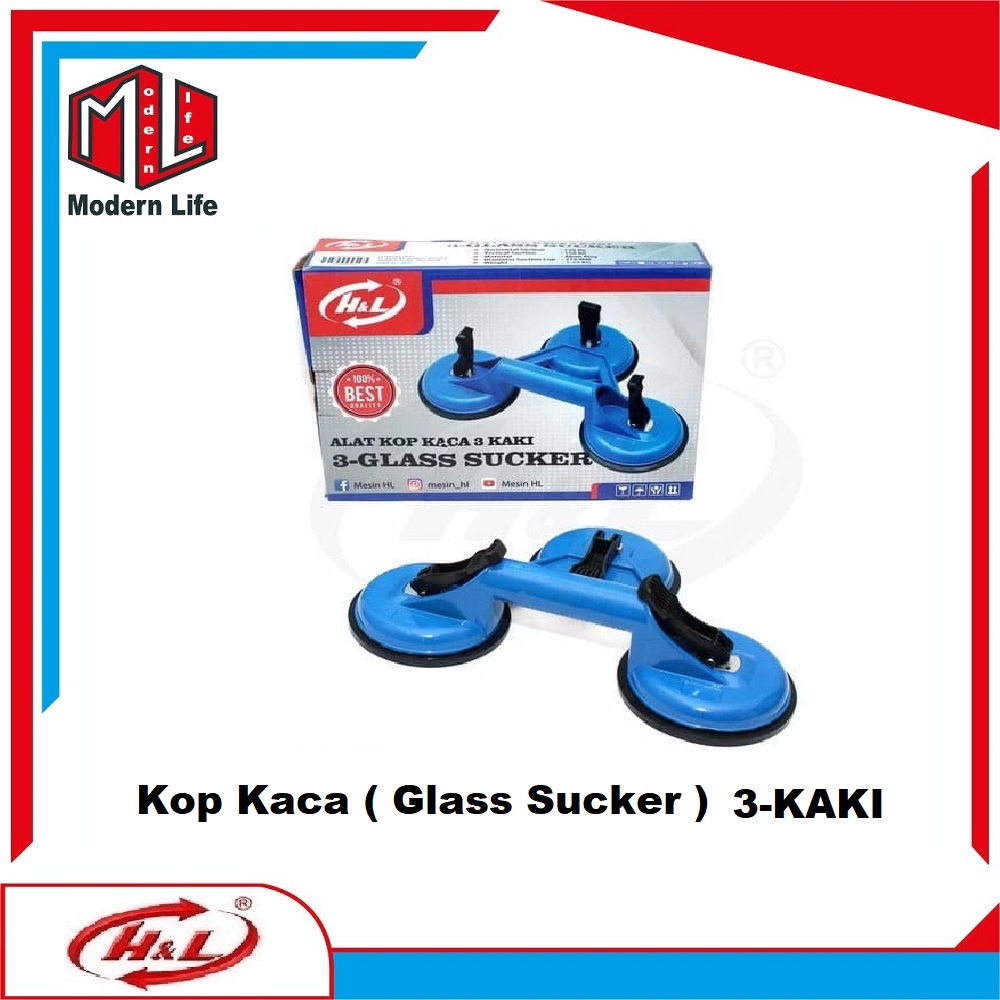 HL Alat Kop Kaca 3 Kaki 3 Glass Sucker Triple 3 Kaki HL