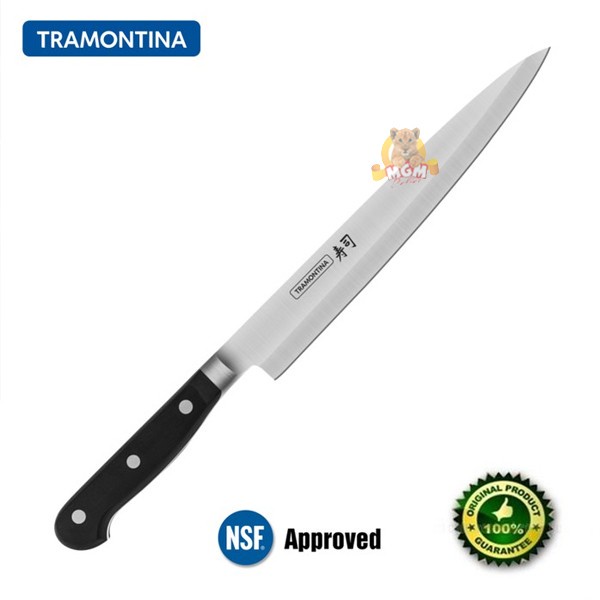 Tramontina YANAGIBA 9in GOLD pisau sushi line japan precision knife