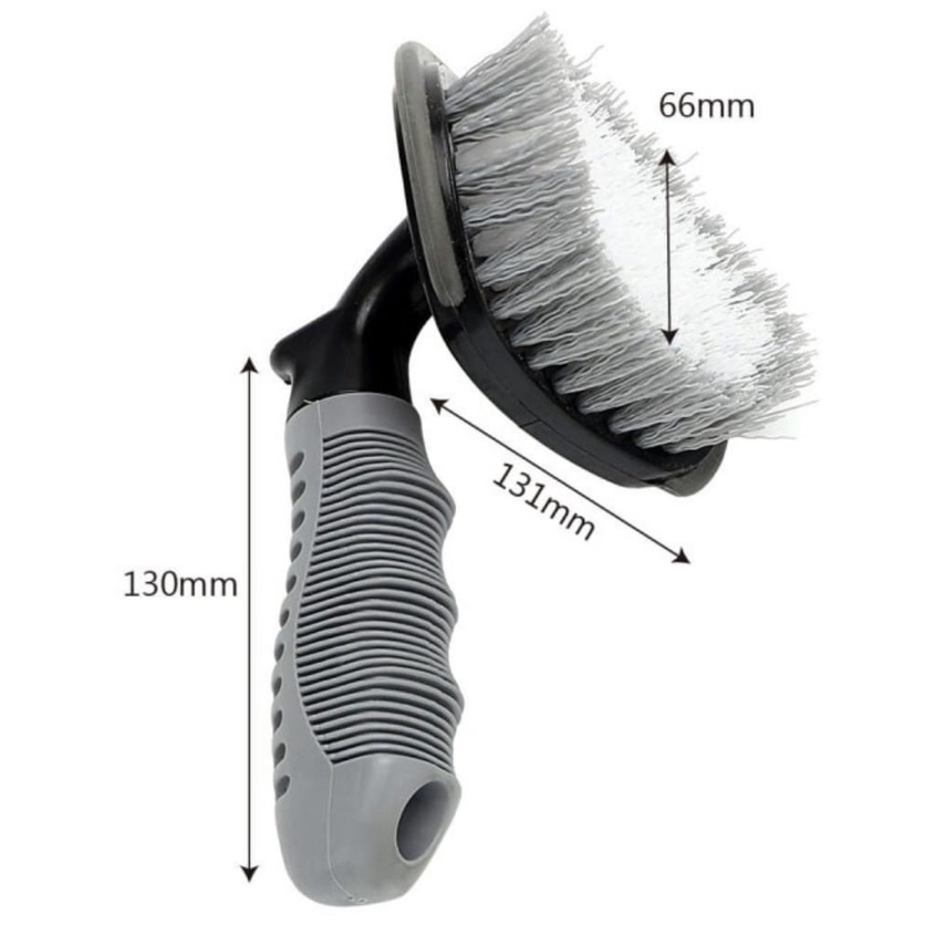 Car Tire Brush | Sikat Permbersih Velg Pelek Roda Ban Mobil &amp; Motor / bersih motor / bersih mobil