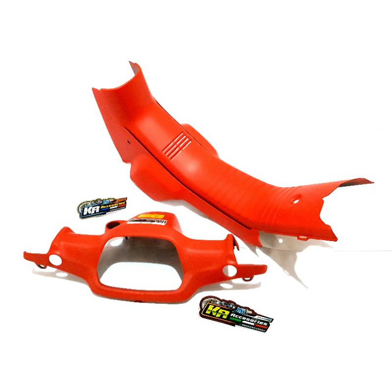 Batok Belakang Grand Jialing Original Set Legshil/Dek Tengah Repaint Cat Merah Doff