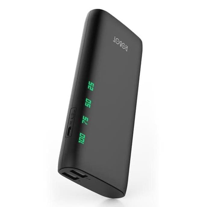 ROBOT RT130 10000MAH POWERBANK ORIGINAL PROMO PRICE VIVAN - PUTIH