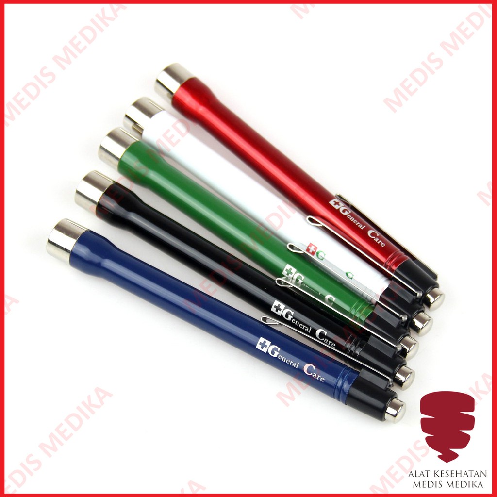 Pen Light White LED General Care Senter Lampu Putih Lamp Penlight GC