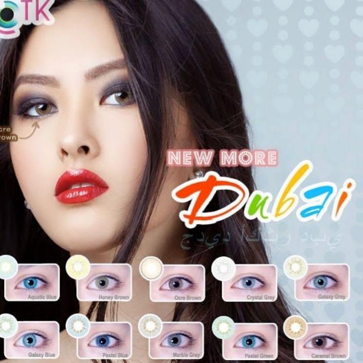 (NEW STOCK) SOFTLENS NEW MORE DUBAI OCRE BROWN ( NORMAL & MINUS )