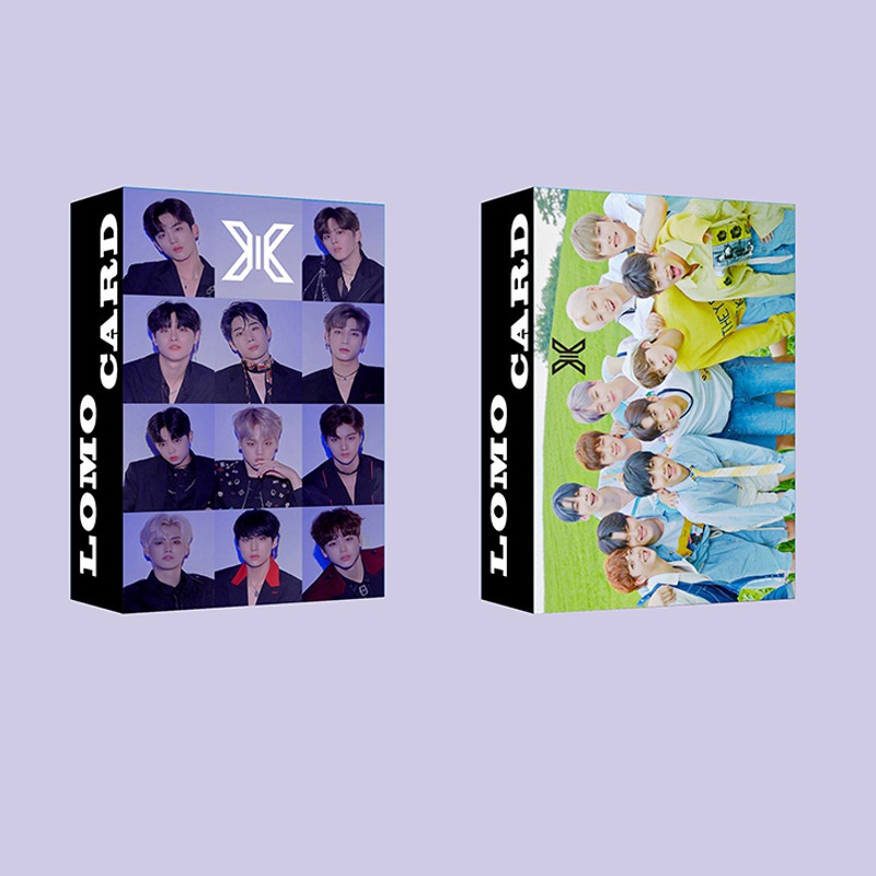 30pcs / set Kartu Pos LOMO Kpop IZONE ITZY SEVENTEEN IKON MOMOLAND