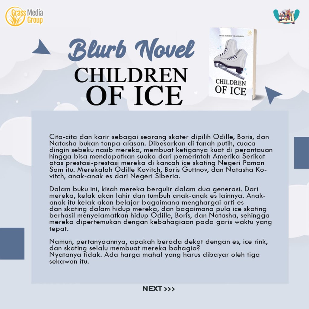 Novel  Ice Of Children karya Deborah Grace Wiradharma-2