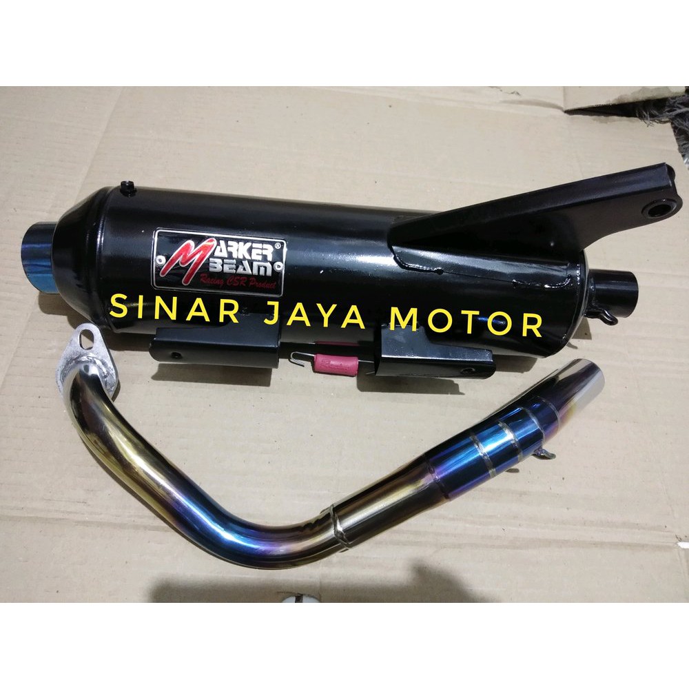 knalpot standar bobokan beat karbu beat fi pelangi Murah bac 786