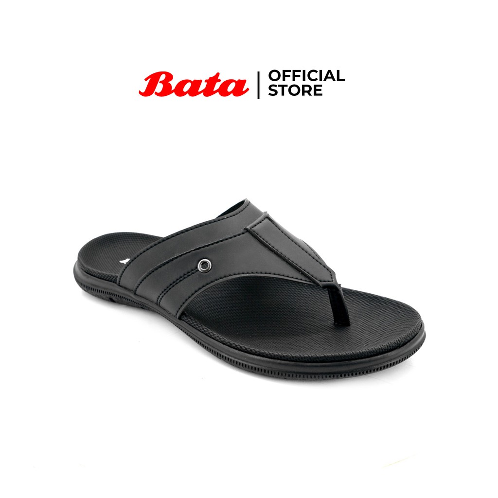 Bata Sandal Pria Skip Black - 8716196