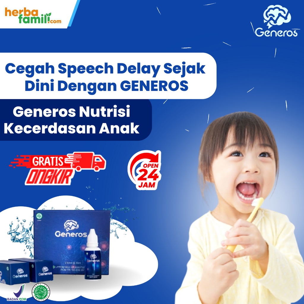 [PROMO] GENEROS 100 % ORIGINAL MENINGKATKATKAN KECERDASAN OTAK ANAK