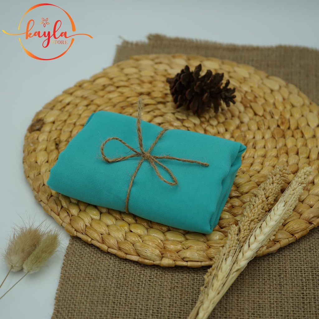 PROMO KERUDUNG SEGI EMPAT BELLA SQUARE / JILBAB MUSLIM / HIJAB SEGI EMPAT POLOS TERBARU-Minty