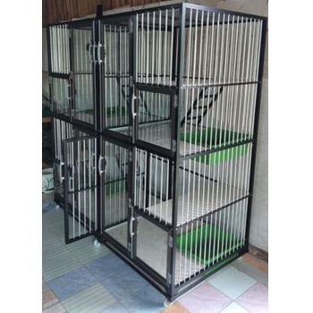 KANDANG KUCING ALUMUNIUM KANDANG HEWAN P150 L60 T150  HANYA PALEMBANG