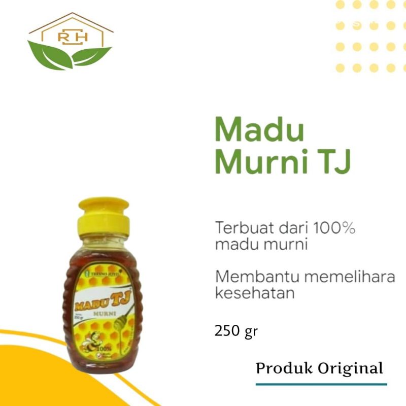 

Madu TJ Murni 250gr // membantu memelihara kesehatan