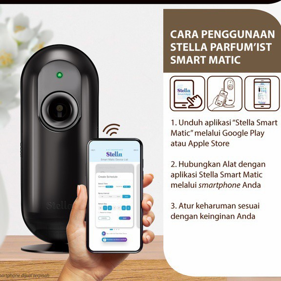 Stella Parfum’Ist pengharum ruangan Smart Matic Device Set