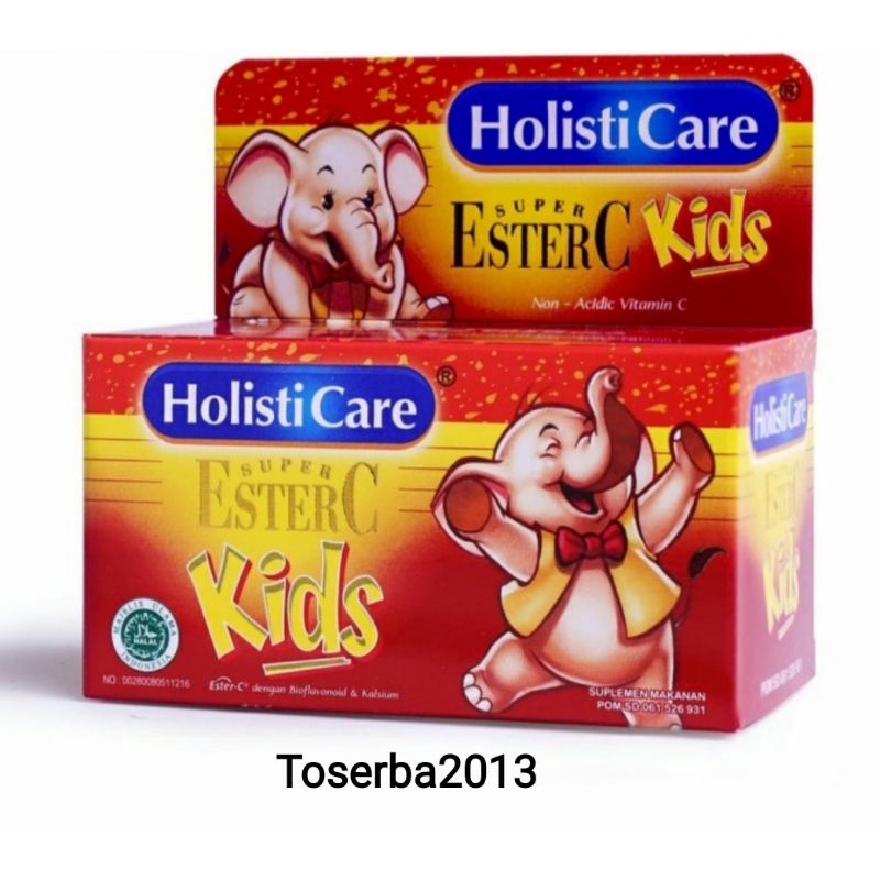 ESTER C Holisticare Kids 30 tablet