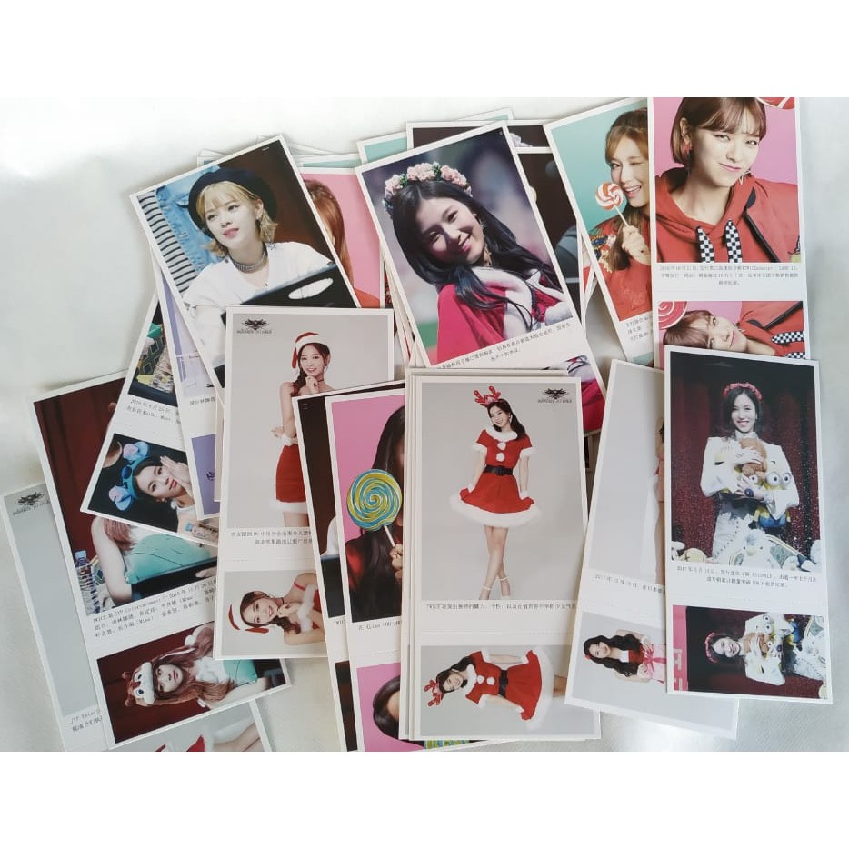 

Postcard Kpop Twice Bonus 6 Perangko