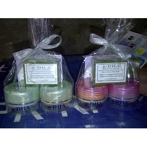 PAKET KRIM / CREAM A-DHA / ADHA CREAM PINK DAN HIJAU PT KEMBANG HATI