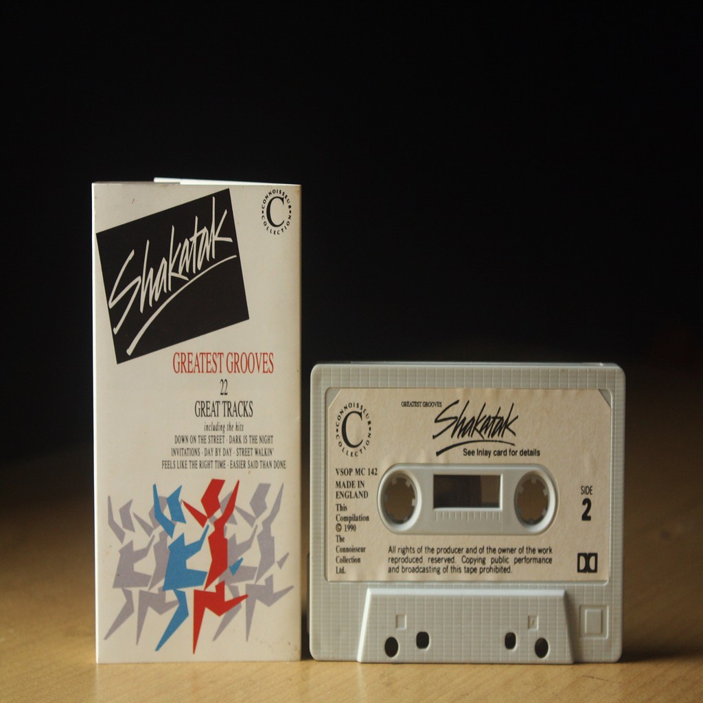 kaset pita jazz shakatak - greatest grooves (import)