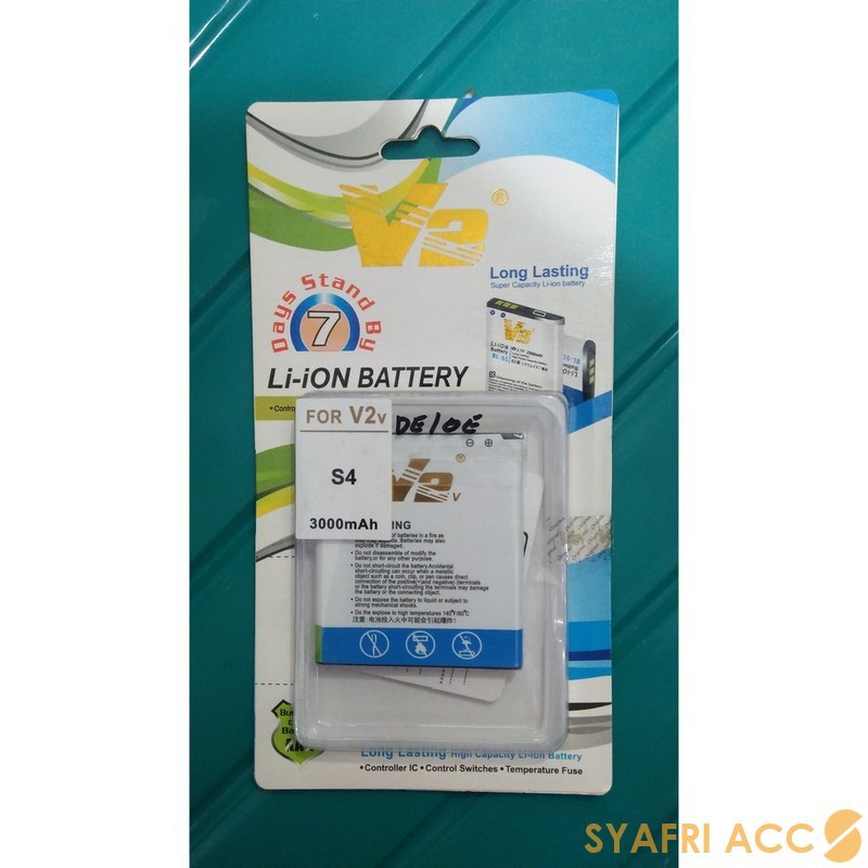 Battery Baterai Long Lasting V2 Samsung Galaxy S4