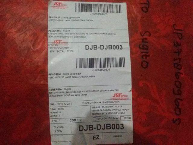 Atasan Koko Batik Pria Lengan Panjang Warna Merah Mix Prada Emas Lebaran Kondangan Kerja Pink Fanta