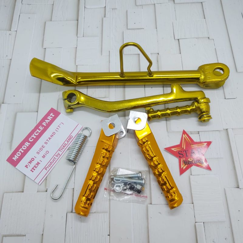 standar samping ring 17 nth gold plus selahan gold plus footstep gold Mio Xeon Soul nouvo