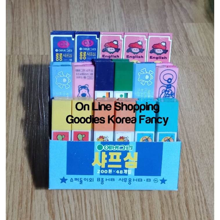 

Isi Pencil Mekanik HB 0.5mmx60mm, 30pcs Ori Korea Ready Stock