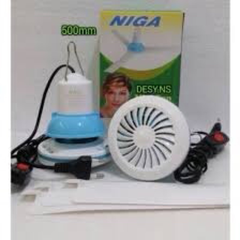 KIPAS ANGIN GANTUNG / HELIFAN NIGA 20 WATT/ 8 WATT
