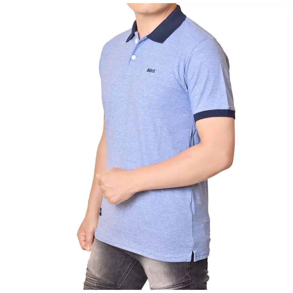 Burlois Store Kaos Kerah Pria Gerimis Polo Shirt Gerimis Premium Original