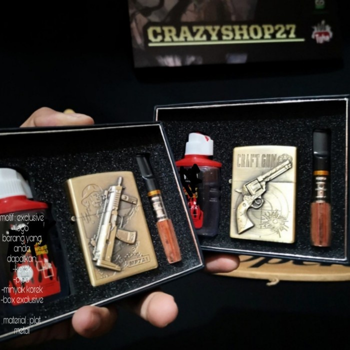 Korek Zippo Eksklusif Full Set Zpo-890