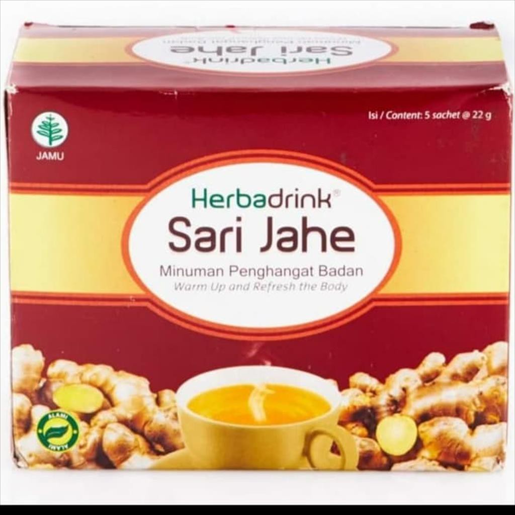 

Herbadrink Sari Jahe 5 x 22Gram