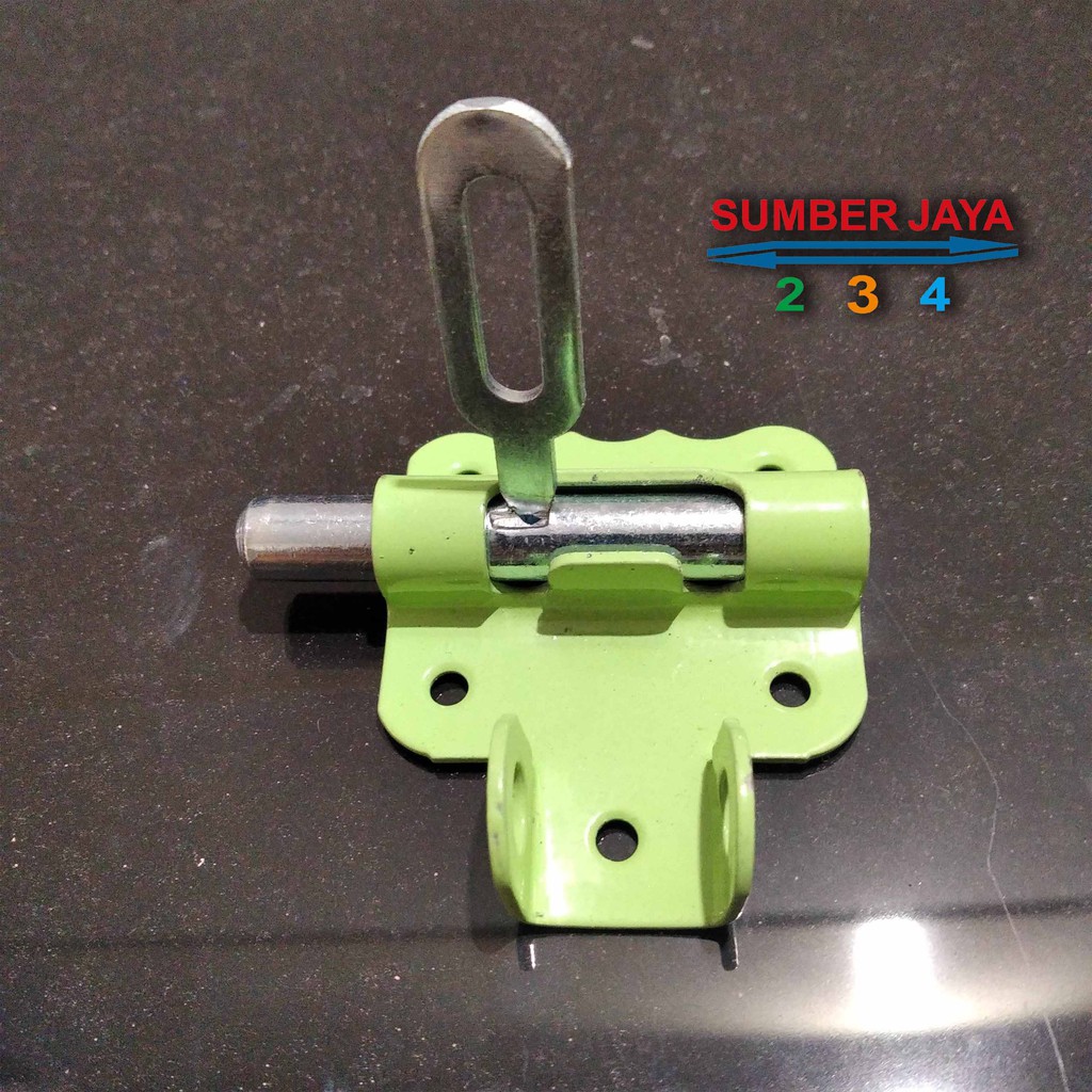 Grendel overpal gembok 2&quot; / overpal pintu / Grendel Overpal 2 inch TEBAL TERMURAH