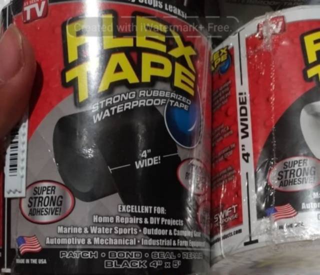 flex tape isolasi karet tahan air tahan bocor made in usa