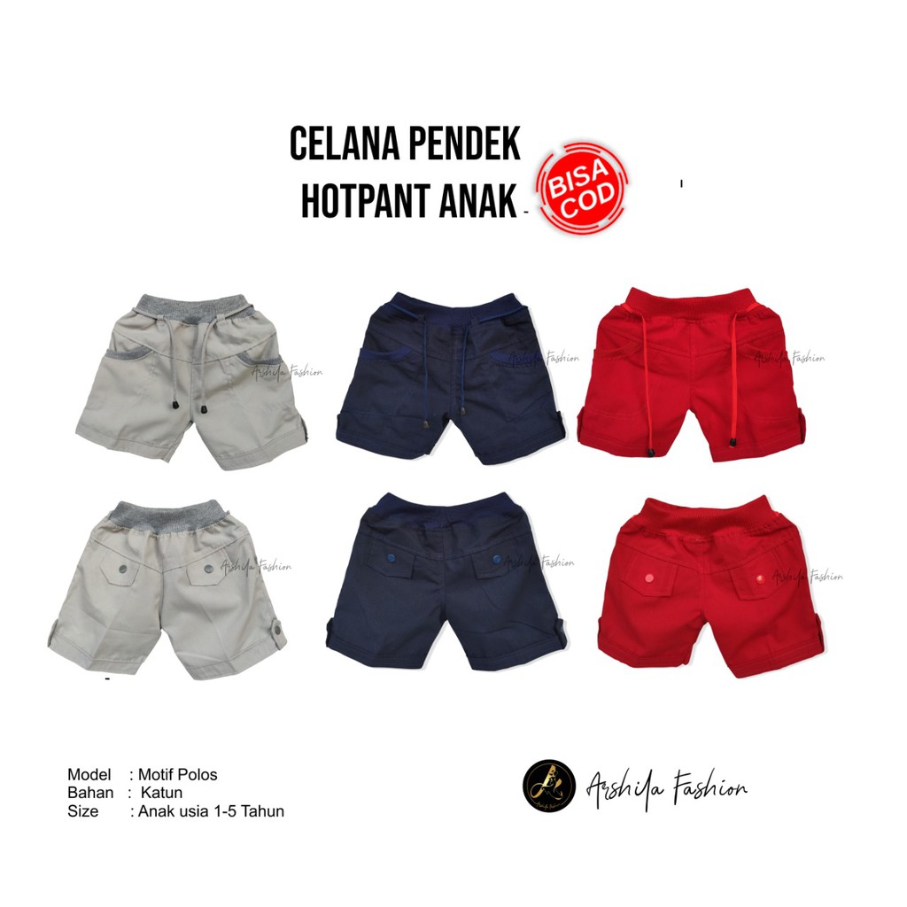 Celana Hotpan Anak 1-5 tahun / Celana Pendek Anak