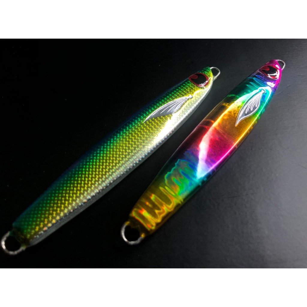 Metal jig Glow GID Flicker 80 Gram Lure Jigging Andalan